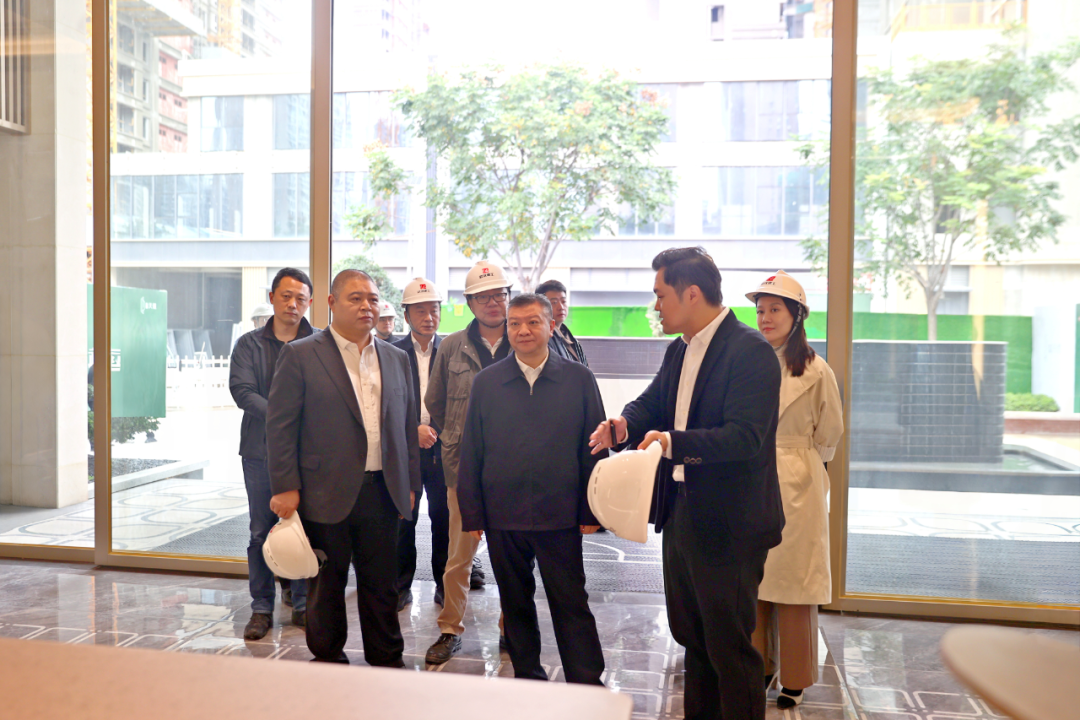 集团领导调研天樾项目，在推进“四好”建设中助力城市内涵式高质量发展